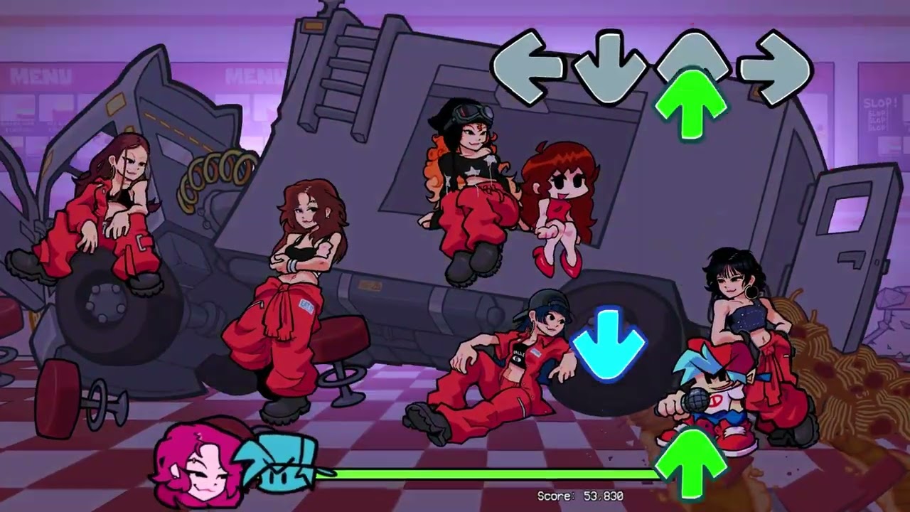 Nectar playing the FNF LE SSERAFIM collab | FIller video...