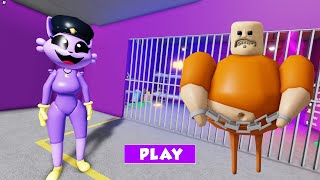 CatNap Barry's Prison Run! (Obby) Update - All morphs unlocked #scaryobby #roblox