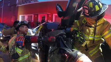 1 Vehicle MVA with Extrication 01-17-19