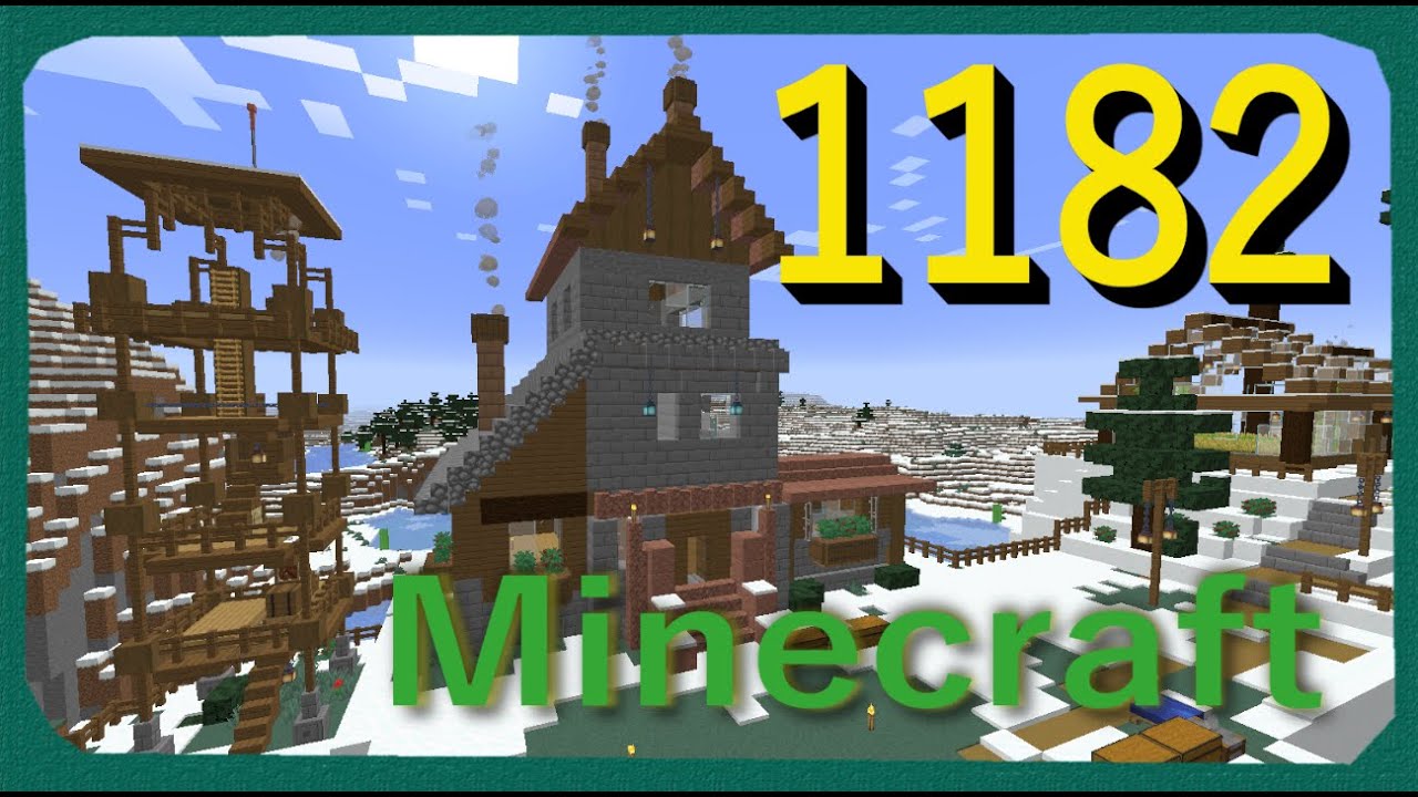 Lets play Minecraft Episode - 1182 Interior decoration of the Mayors ...
