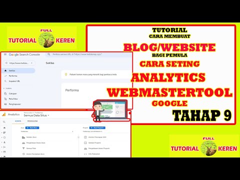 Cara Membuat Blog Untuk Pemula Bagian 9 Cara Setting Analytics dan