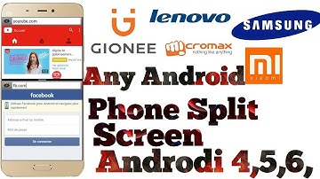 Split Screen Any Android phone v 4,5,6