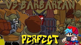 Friday Night Funkin' - Perfect Combo - Castle Crashers Boss Rush ~ Barbarian Champion Mod [HARD]