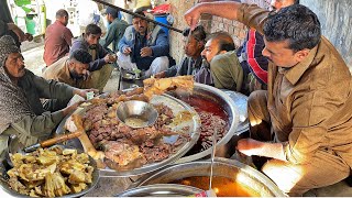 THE CHEAPEST DHABA - SIRI PAYA BREAKFAST FOR LABOR | BHUTO SIRI PAYA | RAMADAN STREET FOOD LAHORE