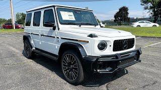 2025 Mercedes-Benz AMG G63 - Moonlight White Metallic Paint
