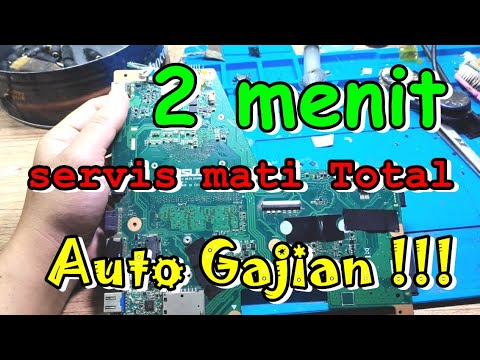 Cara Servis Laptop Asus MATOT Mati Total Asus X451CA