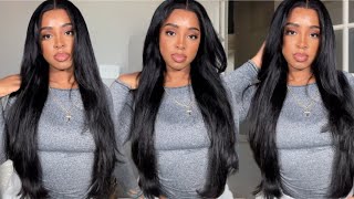 How to Cut Long Layers for beginners and Curl Hair with a Round Brush