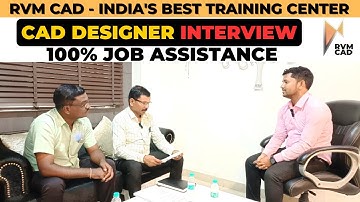 Design Engineer Interview | RVM CAD - India