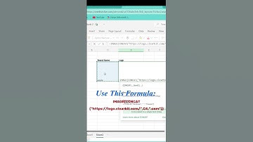 Auto Generate Company Logo in Excel | Clearbit Logo API Trick 🏢🔥 #logo #excel #hacks