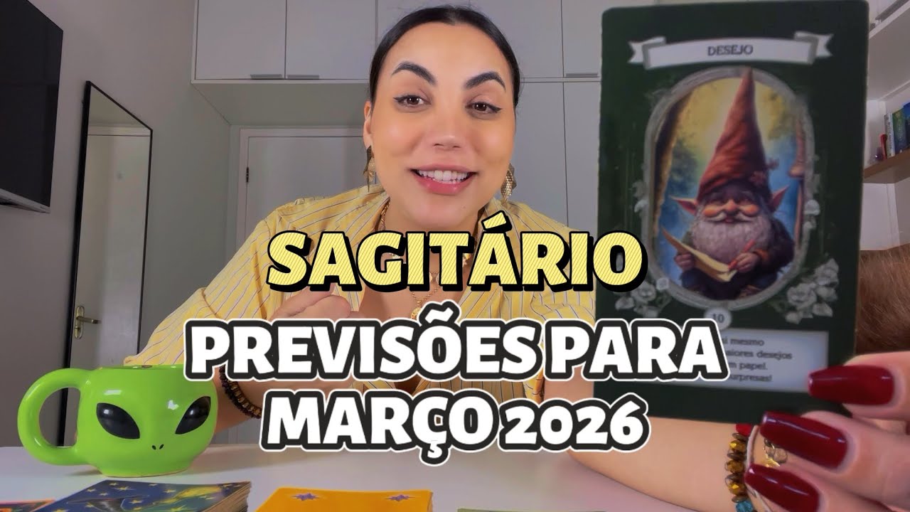 ♐️SAGITÁRIO/MARÇO26 - Esse Desejo Será Manifestado! Chegará de Surpresa!