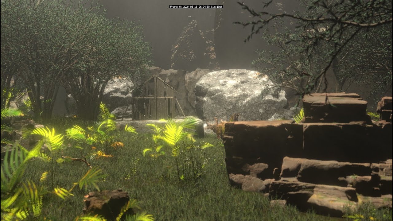 Nature Forest Render Abandoned House Cinema 4D Bridge - YouTube