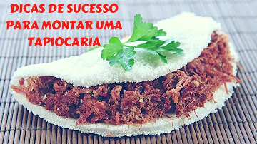 Como funciona uma tapiocaria?