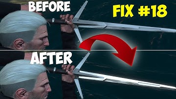 The Witcher 3: Lore-friendly Silver Swords