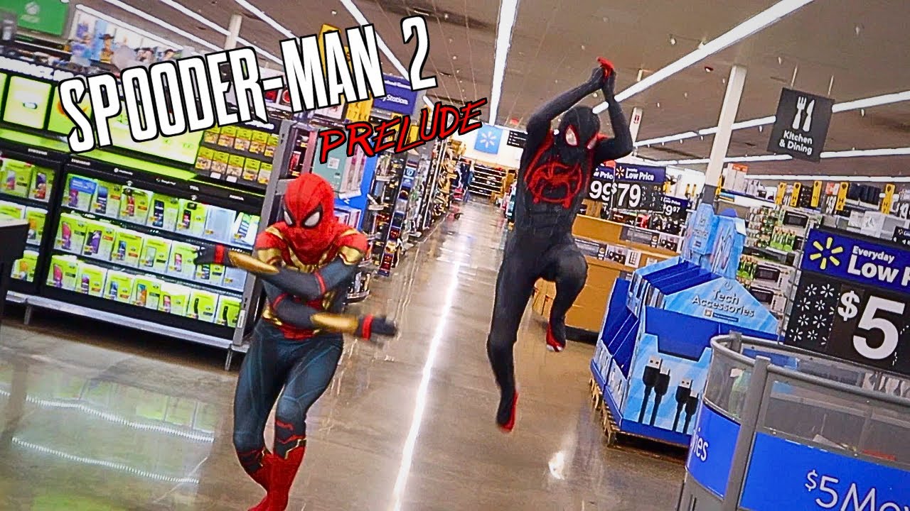 SPOODER-MAN 2 ALL CUTSCENES (PS5 Prelude) Full Game Movie 8K 120 FPS ...