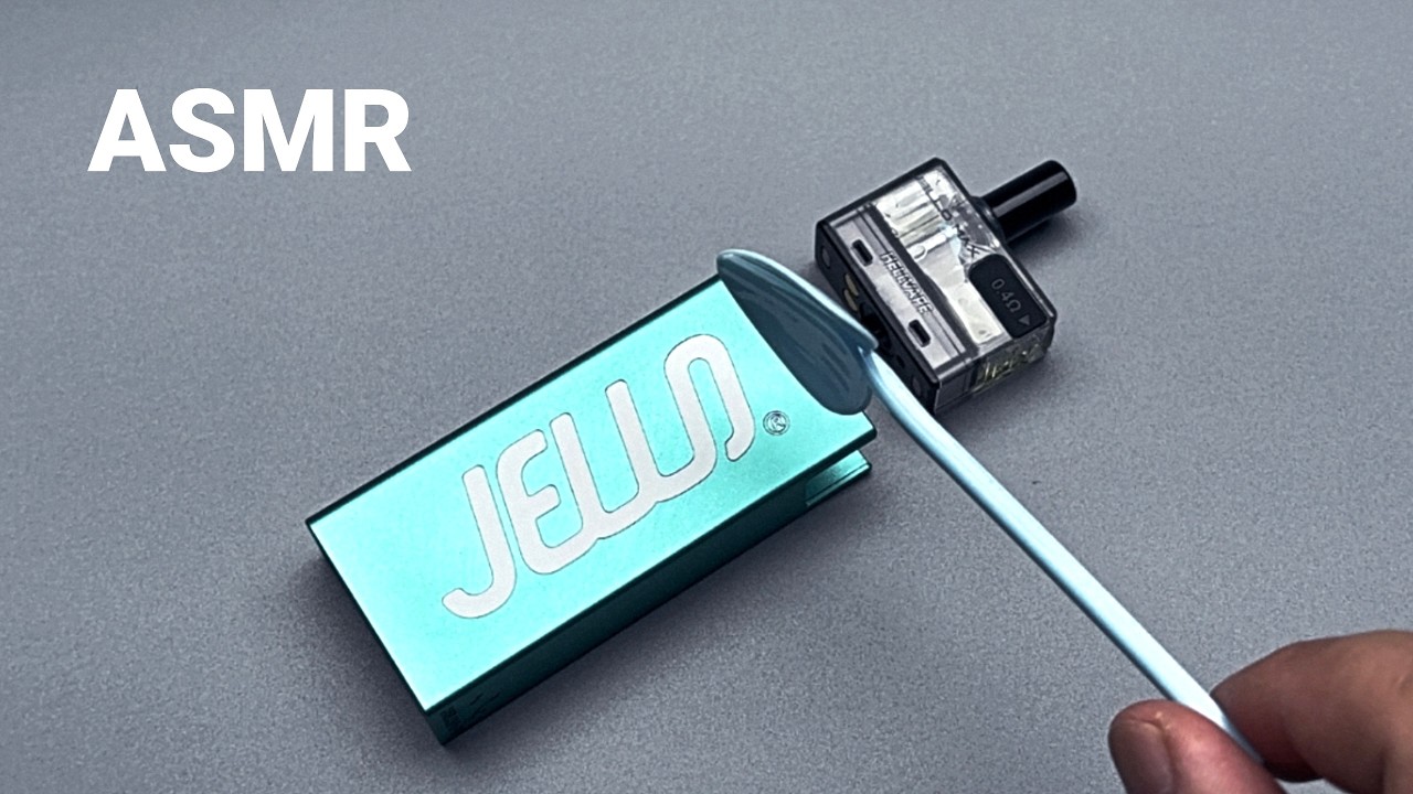 ASMR Deepcleaning Jello Max Hellvape, Satisfying Device Cleaning Sounds