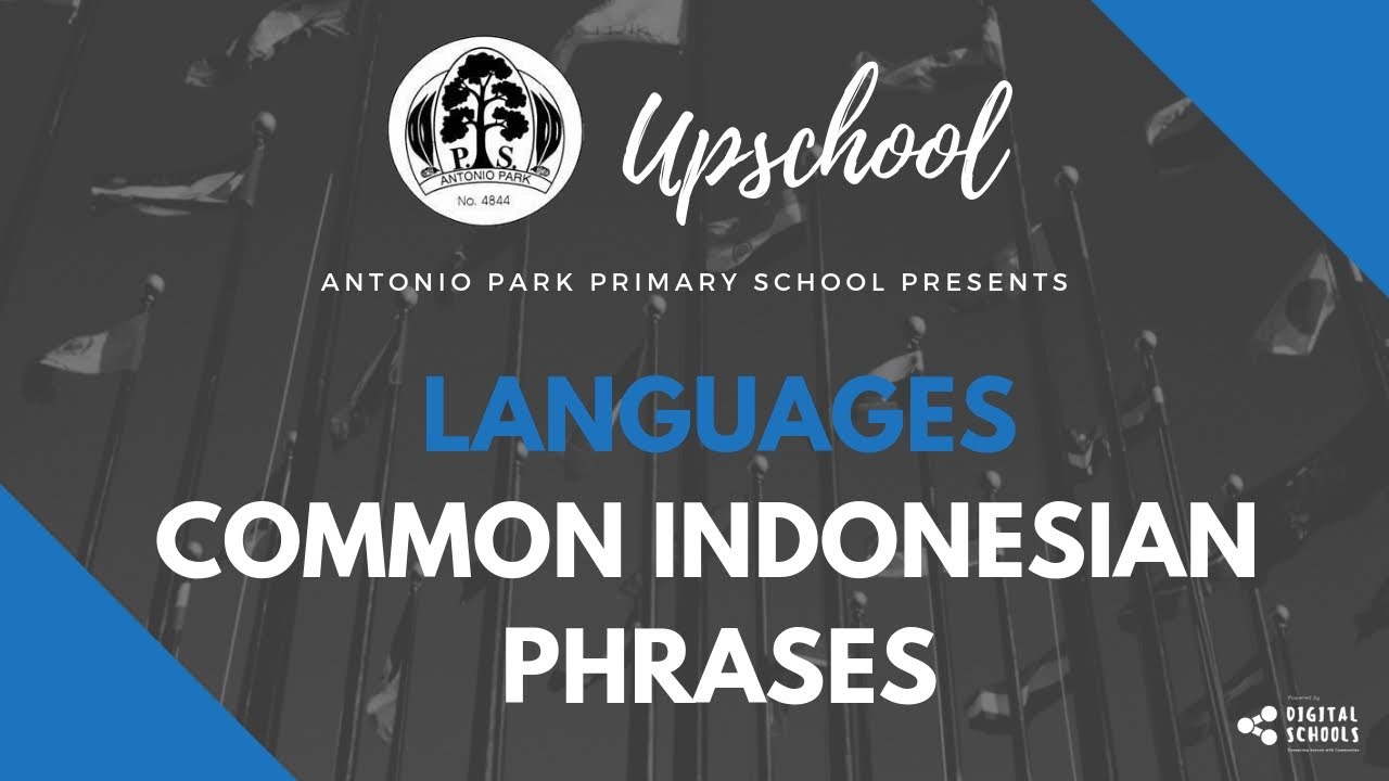 Languages: Common Indonesian Phrases - YouTube