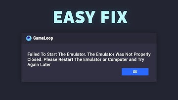Fix GameLoop Launcher Error: Failed to start the emulator | PUBG Mobile