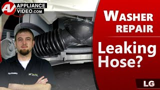 LG Washer Water Leak at Pump Hose - Diagnostic &amp; Repair