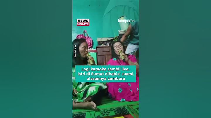 Lagi Karaoke Sambil Live, Istri di Sumut Dihabisi Suami, Alasannya Cemburu