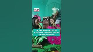 Lagi Karaoke Sambil Live, Istri di Sumut Dihabisi Suami, Alasannya Cemburu
