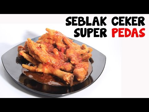 Cara Memasak Seblak Ceker Super Pedas