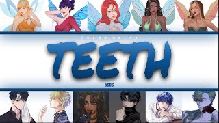 5Sos - Teeth - Of It Were Sung By A Collab (Colour - Coded)