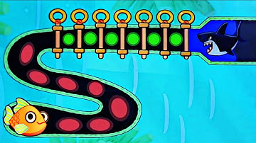 Save The fish Game / Pull the pin mobile Game / Level 9956 - 9998 Game / ASMR Gameplay / Rescue game