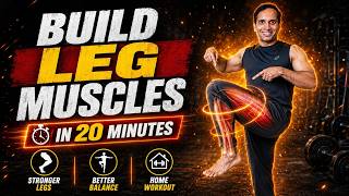 20-min Home Leg Workout: No Gym Needed! (part 6/7)