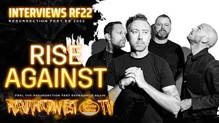 Interview with RISE AGAINST - Resurrection Fest EG 2022