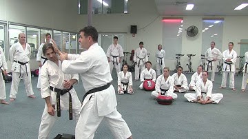 Technique Workshop 82:  Close quarter combat -  4 strike Combination