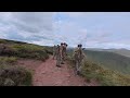 Hiking up and around Fan-y-big in the Brecon Beacons