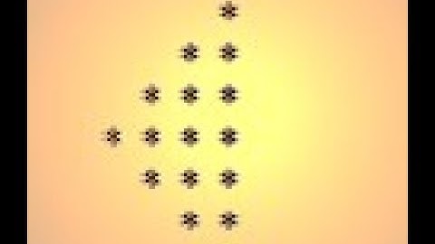 Half Diamond Pattern in c