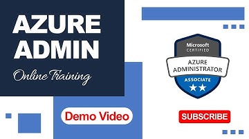 Azure Admin Demo Class, Recorded Demo Session By Visualpath