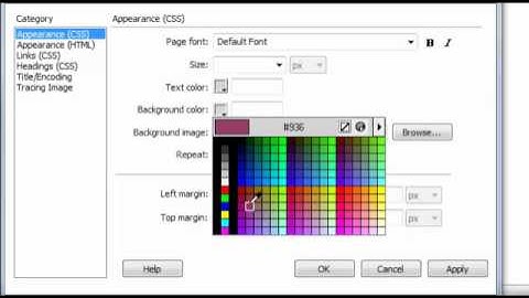 How to Create a Website Using DreamWeaver Cs5