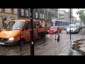 The wrath of nature is raging in Europe! Terrible hail storm hits Krakow, Poland