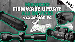 Hikmicro Firmware Update Guide - using the APP or via PC screenshot 3