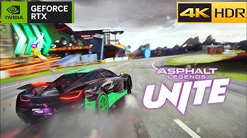 Asphalt Legends Unite looks Amazing in 4K 60FPS - PC Gameplay