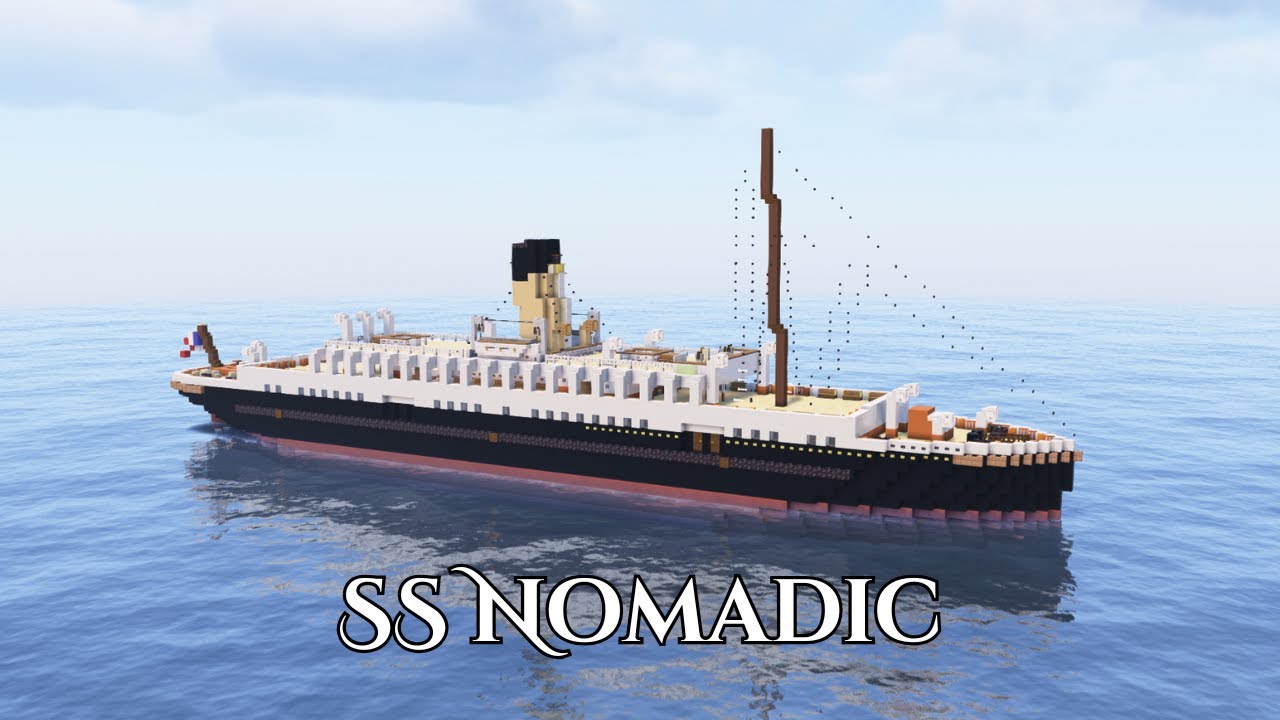Minecraft S.S Nomadic Exterior Preview - YouTube