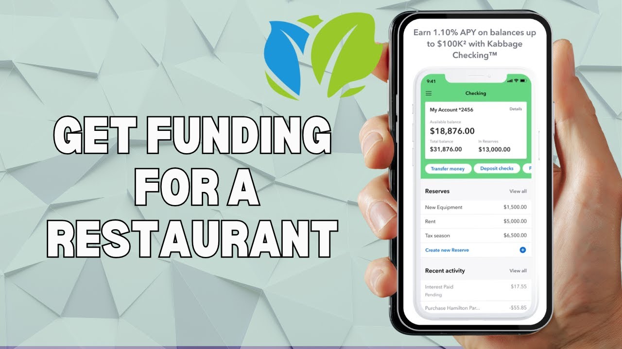 HOW TO GET KABBAGE FUNDING FOR A RESTAURANT
