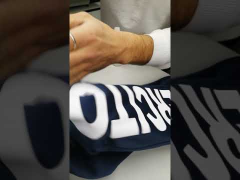 How to remove Thermal adesive name logos from clothes! rimuovere scritte da tessuti termoadesivi