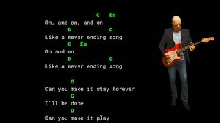 Conan Gray - Never Ending Song  - Lyrics Chords Vocals