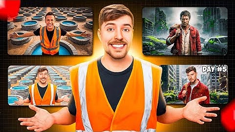 I created MrBeast Thumbnails using Ai