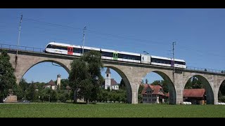 Perren - Fuehrerstandsmitfahrten PE155 Cab Ride SBB- und Thurbo-Linien im Kanton Thurgau