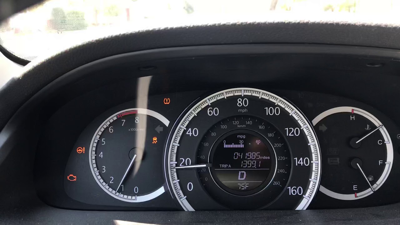 dashlights all on in my 2001 honda accord