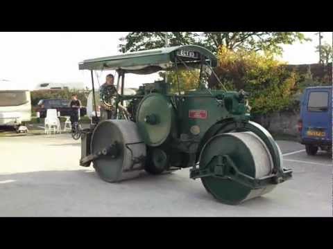 Aveling diesel roller