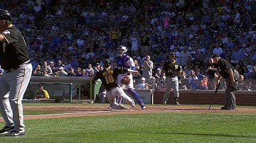 PIT@CHC: Harrison gives Pirates the lead in the 11th