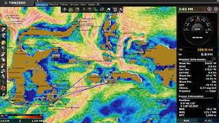 TIMEZERO part 1 NAVIGATION TAB - Lihat Lokasi Klorofil Mancing ga boncos!! screenshot 5