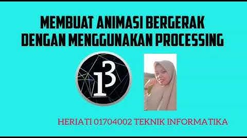 Membuat Animasi Bergerak Dengan Menggunakan Processing || Rainbow