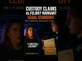 'I Have Full Custody' vs 'The Warrant Says Otherwise'   Custody Dispute Standoff