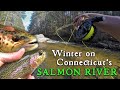 Late winter trout on cts salmon river